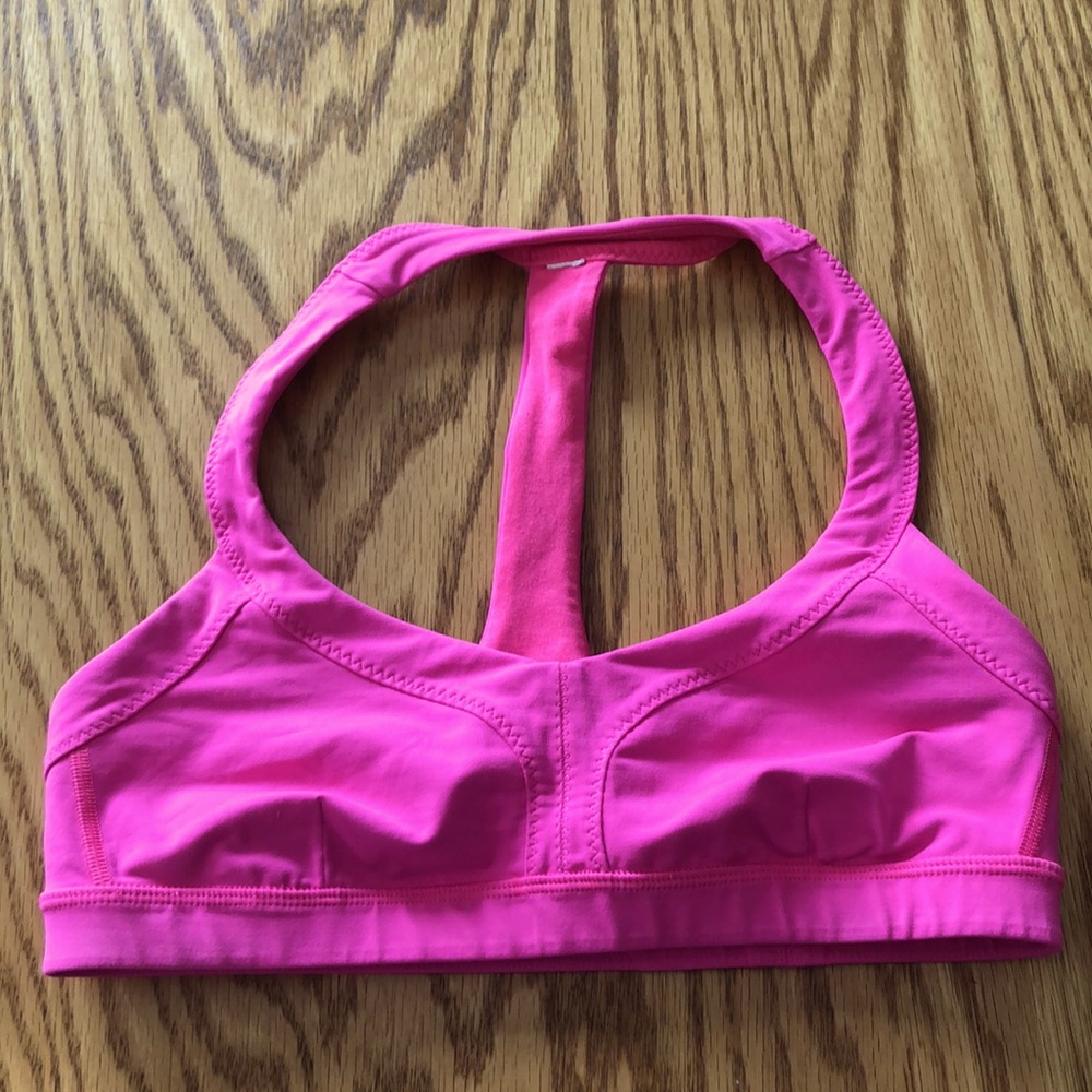 LULULEMON Run Sprint Sports Bra Pinkelicious 6